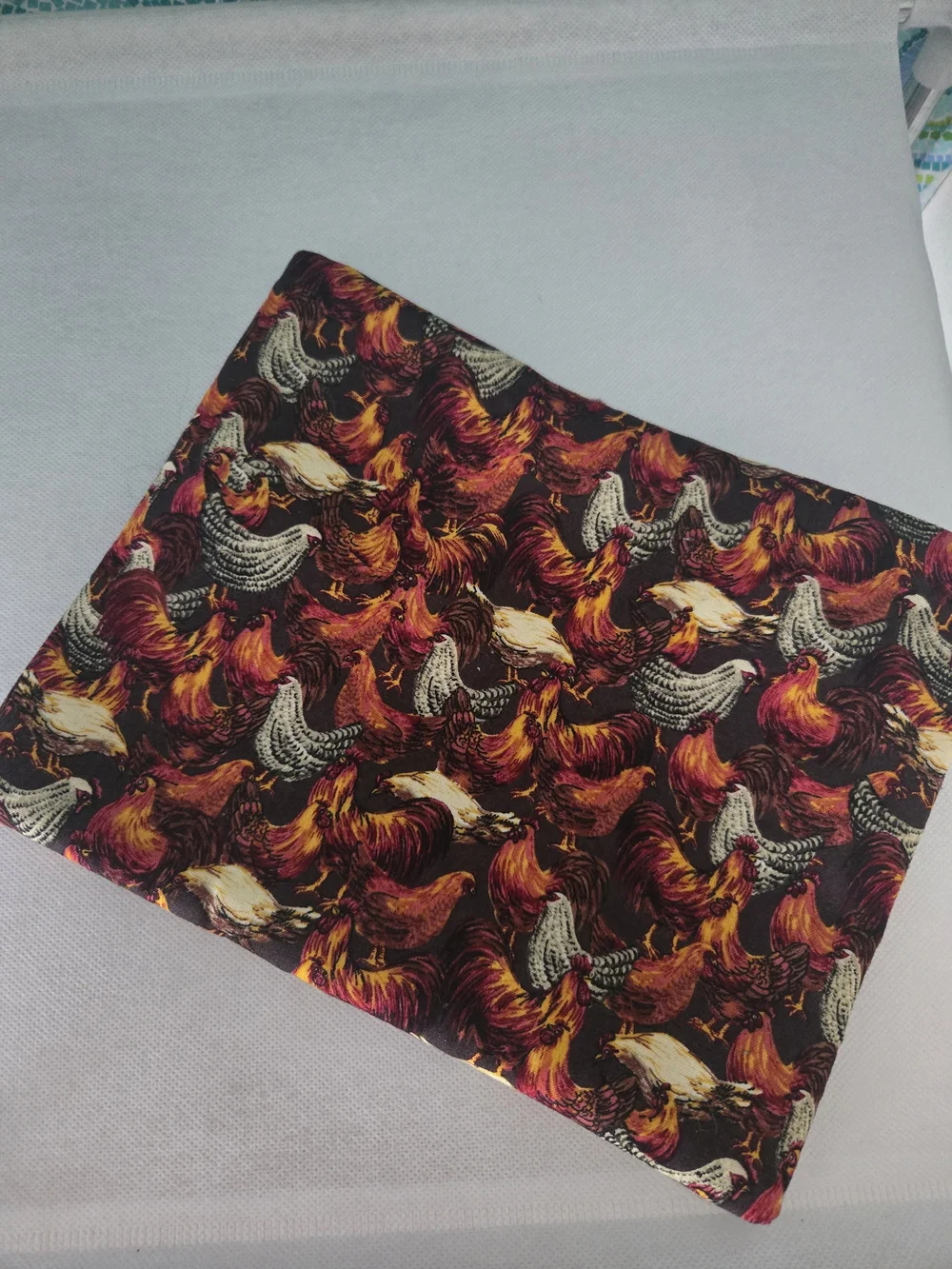 4/$15 Rooster Print Kitchen Potholder Hot Pad Chicken Kitchen Decor Farmhouse